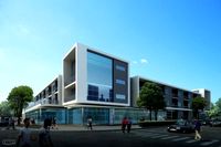 3d building 2443d model