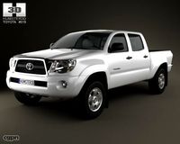 Toyota Tacoma Double Cab 20113d model