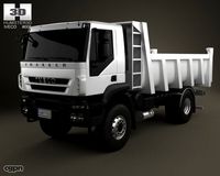 Iveco Trakker Dump Truck 2-axis 20123d model