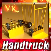 Hand truck3d model