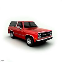 Chevy Blazer3d model
