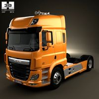 DAF CF Tractor Truck 20133d model