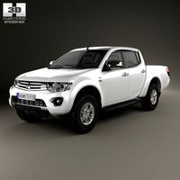 Mitsubishi L200 Triton Double Cab HPE 20143d model