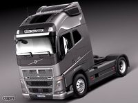 Volvo Fh16 globtrotter 20133d model