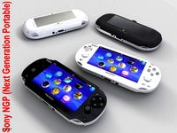Sony PSP NGP Next Generation Portable3d model