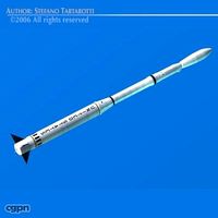 Nasa Scout rocket3d model