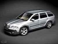 Skoda Octavia Scout3d model