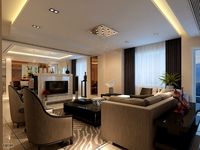 Living &amp; Dining Room 073d model