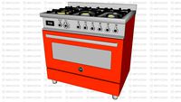 Fogao Bertazzoni PRO 90 6 MFE S ART