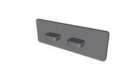 256139 - Qisani I-Tap inbouwthermostaat 1-weg chroom - built-in thermostat