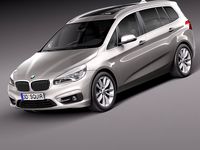 BMW 2 Gran Tourer 20163d model