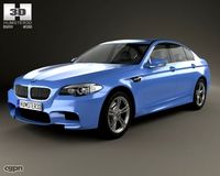BMW M5 sedan (F10) 20123d model