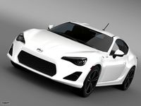 Scion FR S 10 Series 20133d model