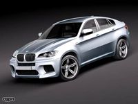 BMW X6 M3d model