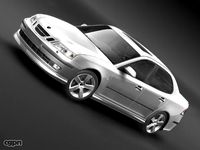 Saab 9-3 sedan3d model