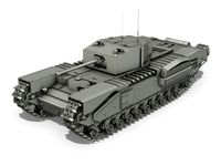 Churchill Infantry Tank MK.III3d model