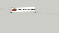 Papan banner Iklan Bawah / lower banner holder