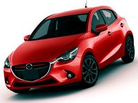 Mazda 2 Demio3d model