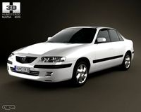 Mazda 626 (GF) sedan 19983d model