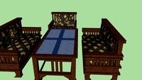 sofa kayu minimalis