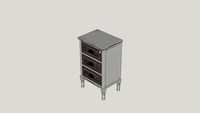 Ramsey 3 Drawer Storage Cabinet