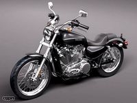 Harley Davidson Sportster 1200 20103d model