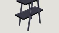 Quartes 74.5' Accent Shelves Bookcase