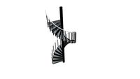 Jens3D Spiral Staircase Metal