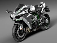 Kawasaki Ninja H2R 20153d model