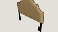 Gismondine Upholstered Panel Headboard