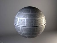 Star Wars Death Star Complete3d model