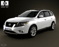 Nissan Pathfinder 20133d model