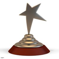 figurine star3d model