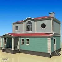 Modern house3d model