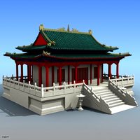 Chinese Architecture 033d model