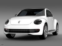 VW Beetle Design3d model