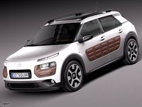 Citroen C4 Cactus 20153d model