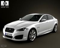 Jaguar XFR 20123d model