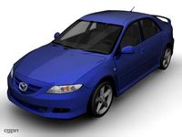 2004 Mazda 6 Sports Sedan3d model