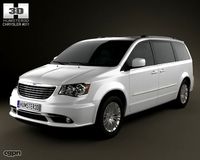 Chrysler Town & Country 20123d model