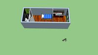 Container aménagement détails