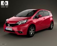 Nissan Note Dynamic 20133d model