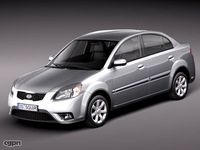 Kia Rio Sedan3d model