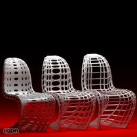 Panton chair (modified)3d model