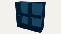 IKEA EKET 70x70x25 darkblue