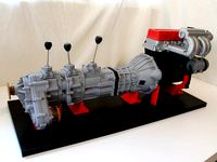 Working Gear Driven 4WD Toyota Transfer Case Model by ericthepoolboy