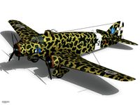 Savoia-Marchetti S.M.81 Pipistrello3d model