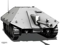 Maresal M-05 Romanian Tank Hunter3d model