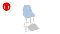 Eames Molded Fiberglass Stool