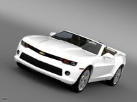 Chevrolet Camaro RS Convertible 20143d model